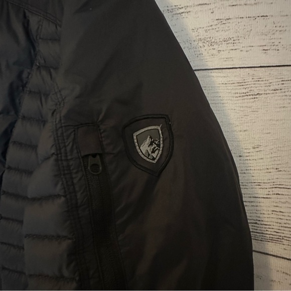 Kuhl Spyfire Puffer Parka Jacket in Black - Picture 5 of 9